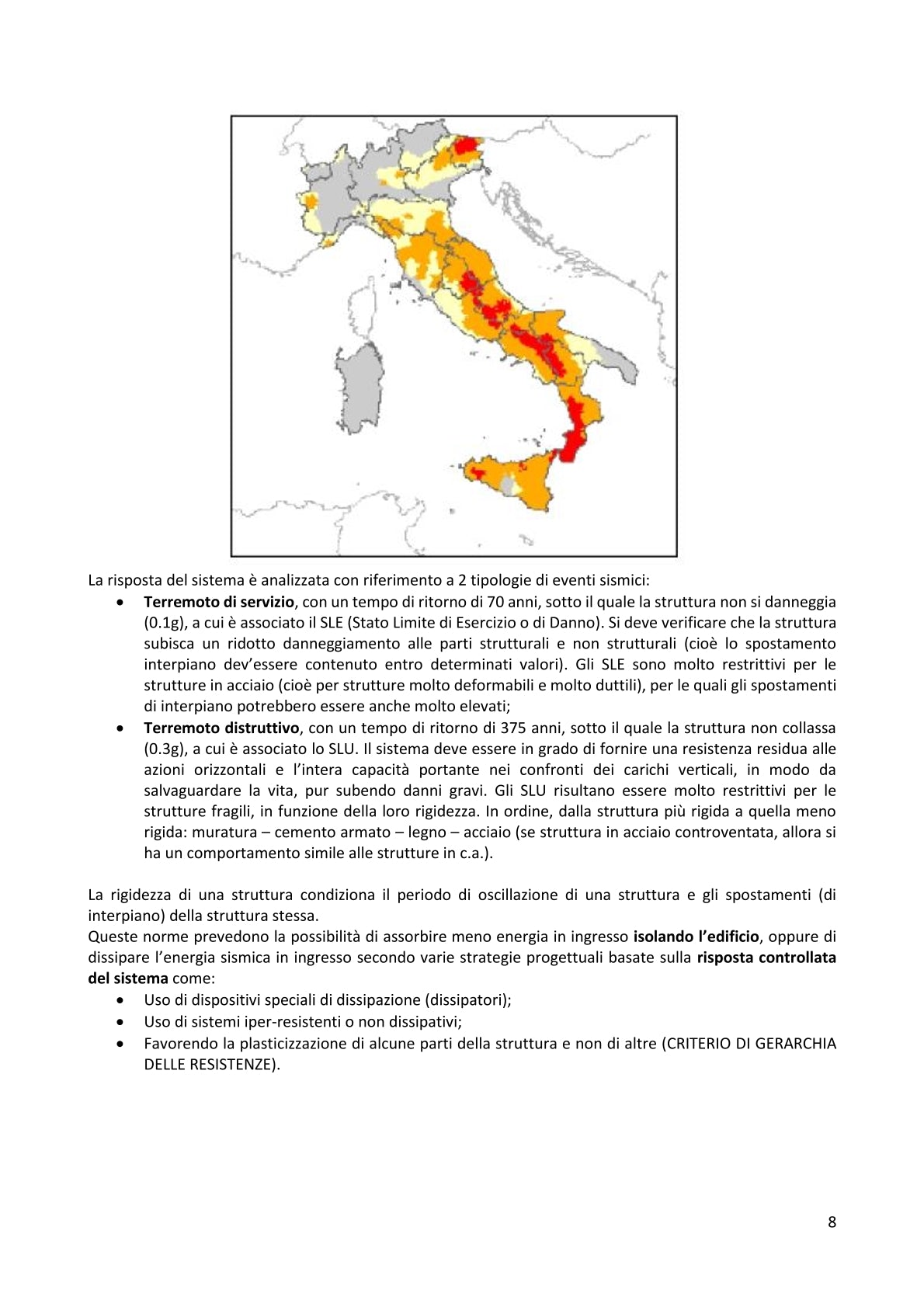 Costruzioni in zona Sismica