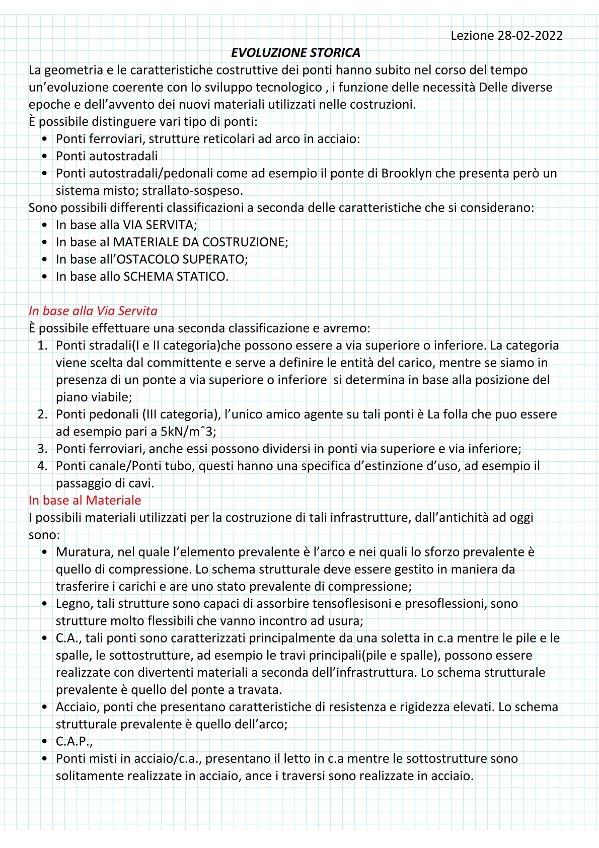 Ponti e Strutture