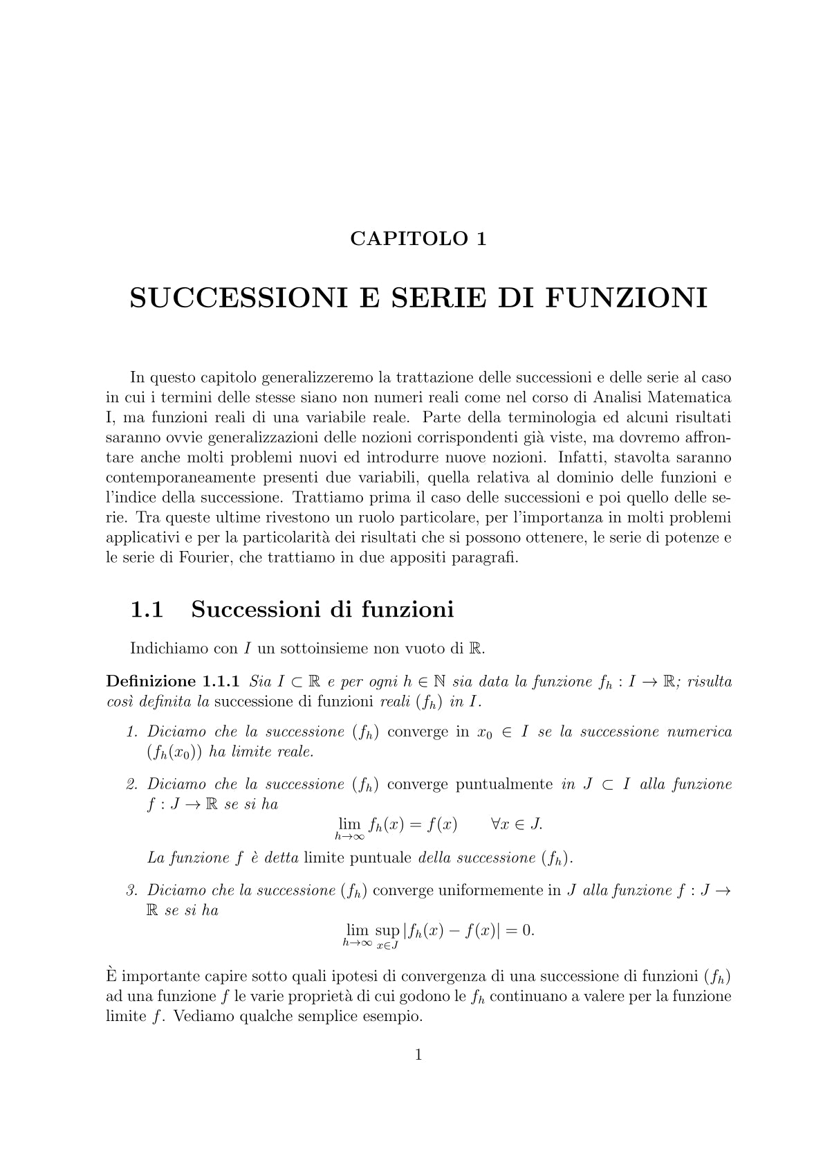 Analisi Matematica 2