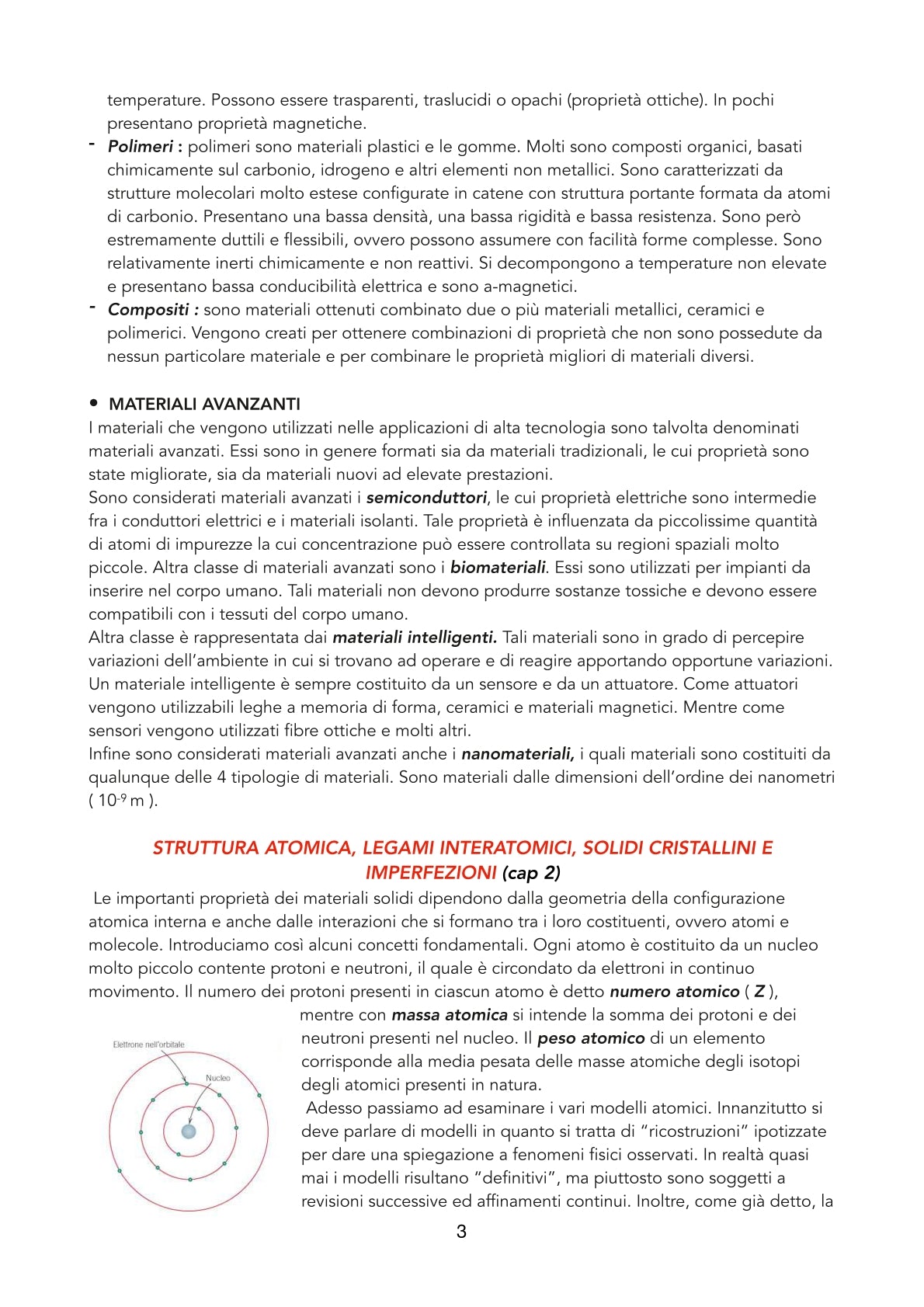 Tecnologia dei Materiali
