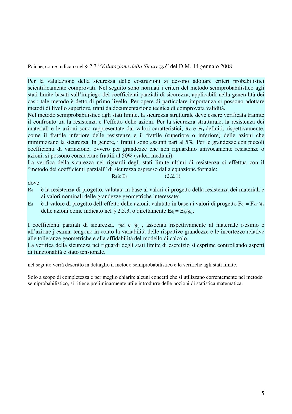 Tecnica delle Costruzioni