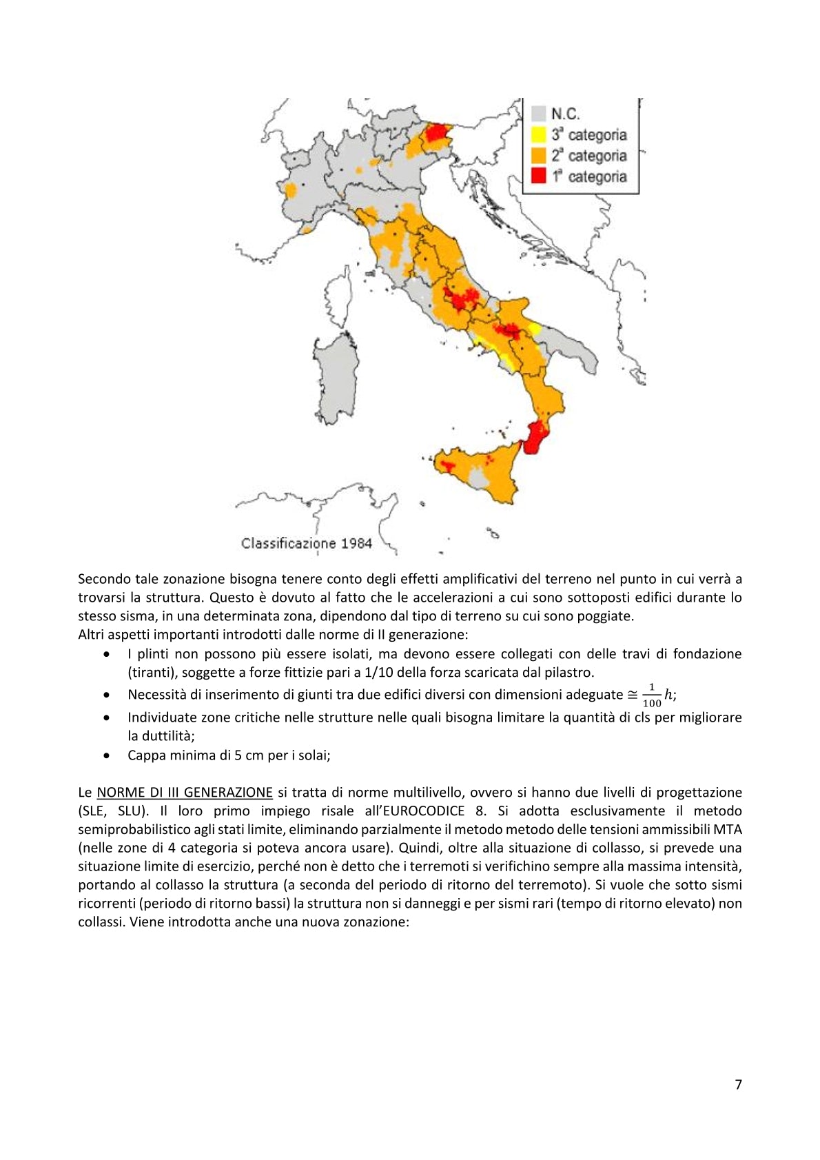 Costruzioni in zona Sismica